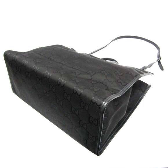 GUCCI Authentic Black Leather Shoulder Bag - Picture 2 of 16